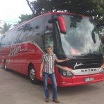 Saschi roter Bus