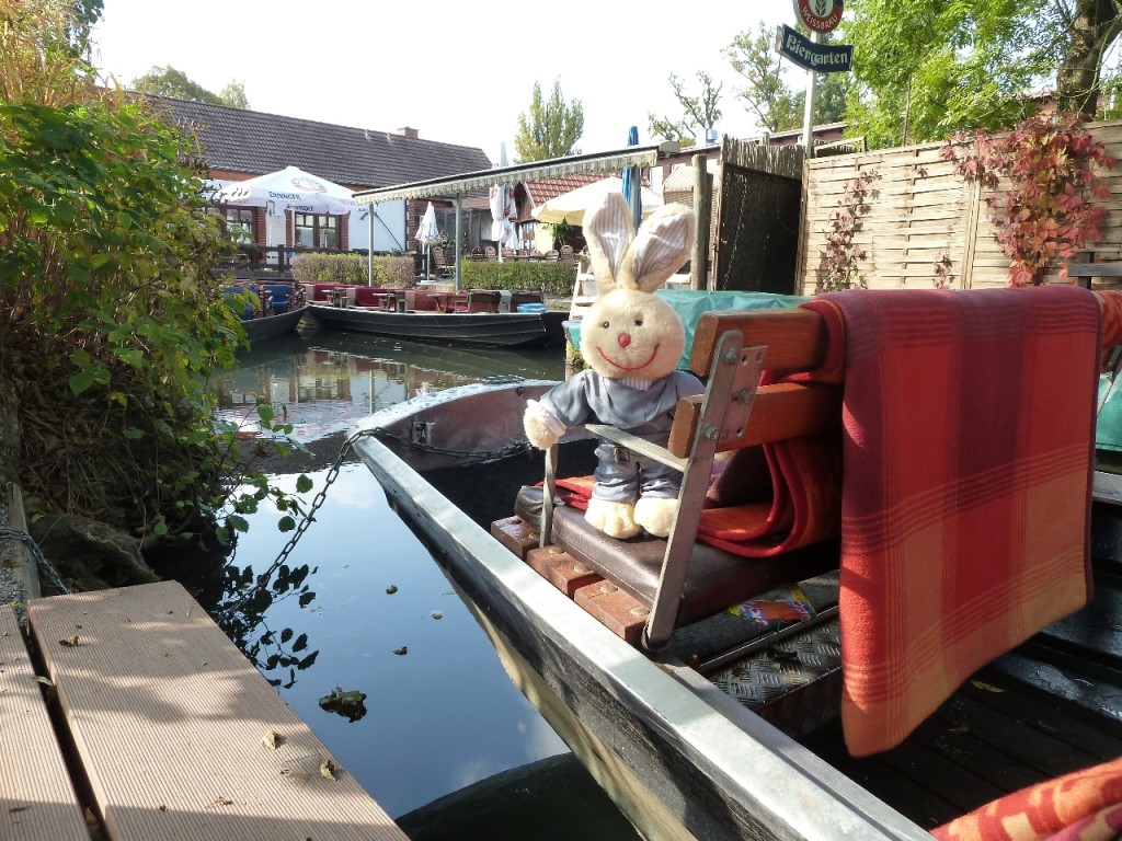 Spreewald Karl im Kahn